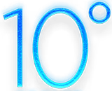 10 degrees symbol