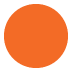Orange circle indicating firm feel