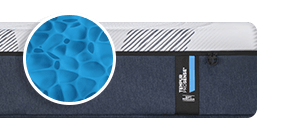 magnified look inside the ProSense advanced pressure relieving material